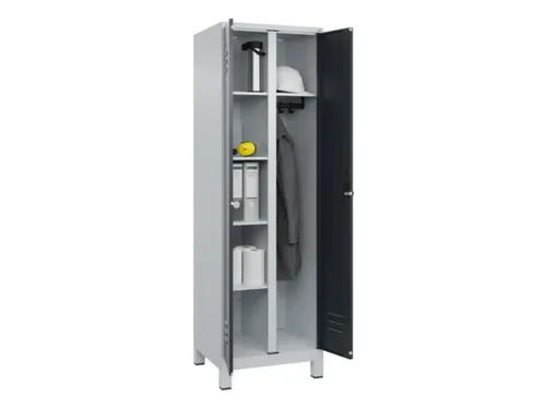 wasgoedverdeelkast,HxBxD 1950x600x500mm,vak B 300mm,draaigrendel