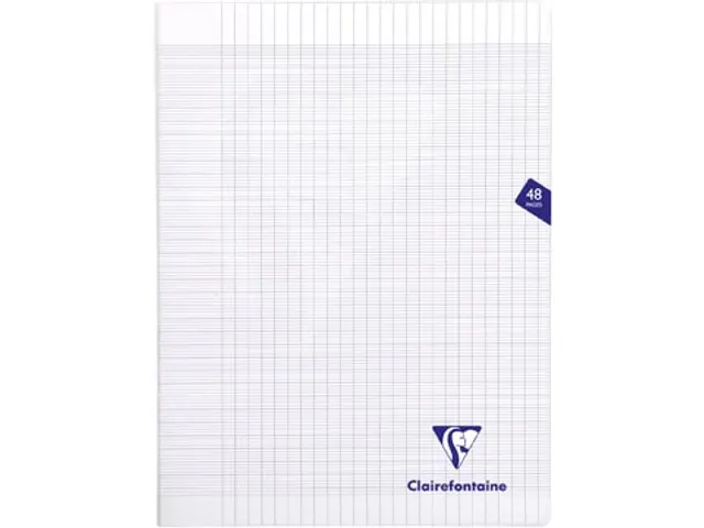 Clairefontaine schrift Mimesys A4+ 24 vel Seyès, kaft in PP assorti