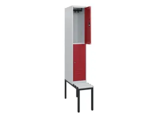 Dubbeldekse dekenkist,HxBxD 1950x300x815mm,1x2vak.,vak B 300mm - 2