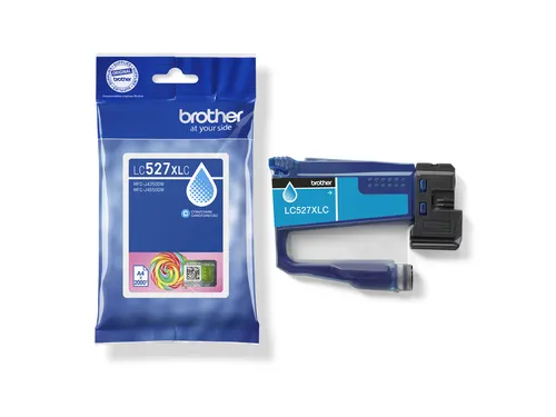 Inktcartridge Brother LC-527XLC HC blauw 2000 pagina's