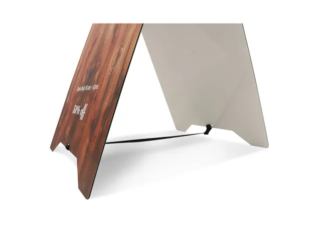 Stoepbord Grab & Grip BOND panelen A2 met print Dubbelzijdig