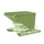 3-zijdig Kantelende Kiepbak 0.30m³ Hxbxd 890x1010x1260mm Groen