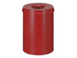 Vlamdovende Papierbak 30 Liter Rood