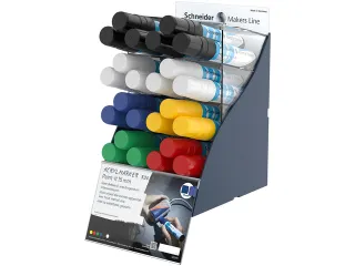 Acrylmarker Schneider Paint-It 330 15mm SIS-display inhoud 24 stuks - 1