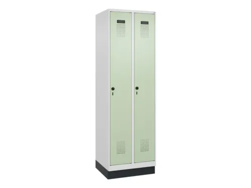 locker voor scheiding van kleding,HxBxD 1950x600x500mm,2vak