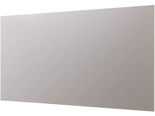 Mat Glasbord 100x200cm Warm Grey rechte hoeken
