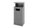 Poubelle c'extérieur avec Protection pluie 55L Anthracite