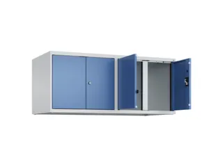 opzetkast,v. locker voor scheiding van kleding,4vak.,vak B 300mm - 1