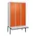 locker met bank,HxBxD 2120x1200x815mm,3vak,vak B 400mm,cil.-slot