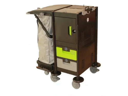 reinigingswagen,HxBxD 1040x670x905mm,frame PP,4wielen