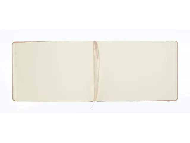 Schetsboek Kangaro A5 landscape oud roze PU HC 80 blad 140gr roomwit m