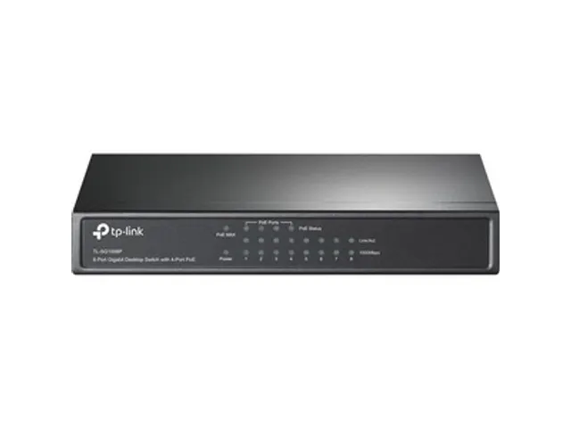 8-Poorts Gigabit Desktop Switch with 4-Ports PoE