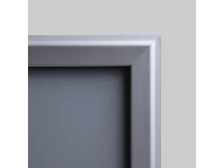 Kliklijst 70x100cm Rechte Hoeken 32mm Zilver - 6