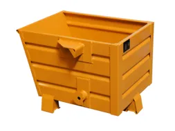 Kiepbak 600x600x800mm 0.30m³ 50kg Draagverm. 500kg Ral2000