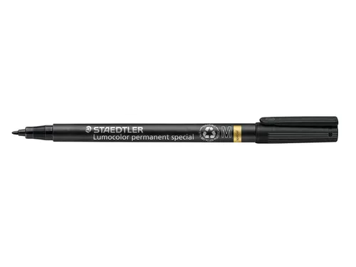 Viltstift Staedtler Lumocolor 319 special permanent M zwart