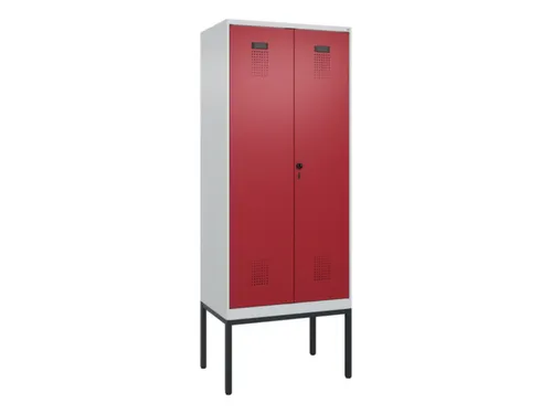 locker voor scheiding van kleding,HxBxD 2120x800x500mm,2vak