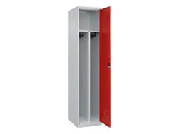 locker voor scheiding van kleding,HxBxD 1850x400x500mm,1vak