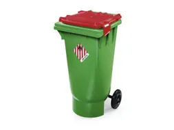 verzamelbak,v. materiaal,reinigingsmiddelen,HDPE,groen,120l
