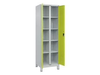 wasgoedverdeelkast,HxBxD 1950x600x500mm,vak B 300mm,cilinderslot - 2