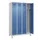 locker voor scheiding van kleding,HxBxD 1950x1200x500mm,4vak