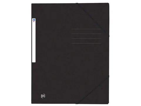 Elastomap Oxford Top File+ A4 zwart karton