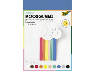 Foam Folia 20x29cm basic 10 kleuren - 1