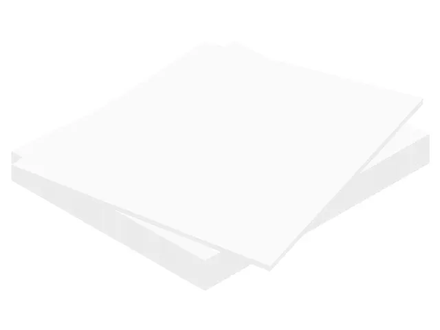 Panneau Mousse Kangaro 70x100cm 5mm Double face Blanc 10 pièces