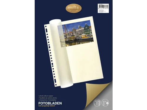 Fotobladen Multo A4 23-Gaats +Dekvel Chamois 20 vel