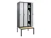 Armoire vestiaire Classic+ 3 comp 212x90x81,5cm anthracite/gris clair