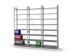 rayonnage pour classeurs,rayonnage suivant,HxlxP 2700x1010x335mm