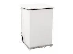 Industriële Pedaalemmer 152 Liter Wit