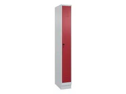 locker,HxBxD 1950x250x500mm,1vak,vak B 250mm,draaigrendel,sokkel