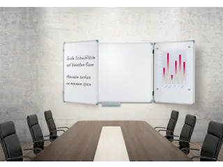 Vijfvlaksbord Whiteboard Maulpro 100x120cm Gelakt Staal - 2