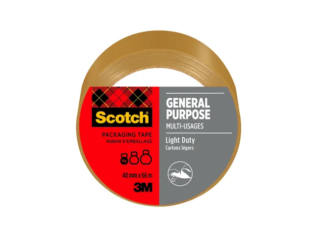 Ruban d'emballage Scotch 4501B66 66mx48mm brun
