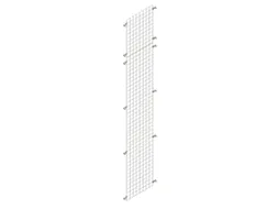 zijwand,v. inhaakstelling,HxD 2500x500mm,verzinkt,rooster,MW 50x50mm