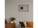 Horloge murale Nextime45x45x15 noir métal Vasco