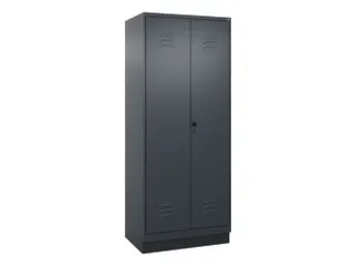 PBM-locker,HxBxD 1950x800x500mm,2vak,vak B 400mm,draaigrendel - 1