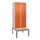 locker voor scheiding van kleding,HxBxD 2120x800x815mm,2vak