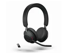 Jabra Evolve2 65 MS Stereo Bluetooth Headset USB-A Zwart