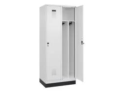 locker voor scheiding van kleding,HxBxD 1950x800x500mm,2vak
