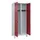 locker voor scheiding van kleding,HxBxD 1950x800x500mm,2vak