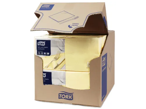 Tork 477868 Soft Lunchservet Advanced Champagne 33x33cm
