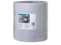 Industrierol, Blauw, 3 Laags, Embossed, 1.000 Vel, 340 Mtr X 36,9