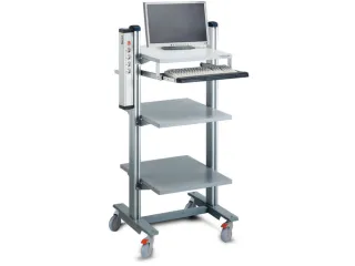 ESD bijzetwagen draagverm. 150kg 3etage(s) laadvl. LxB 650x530mm houte - 3