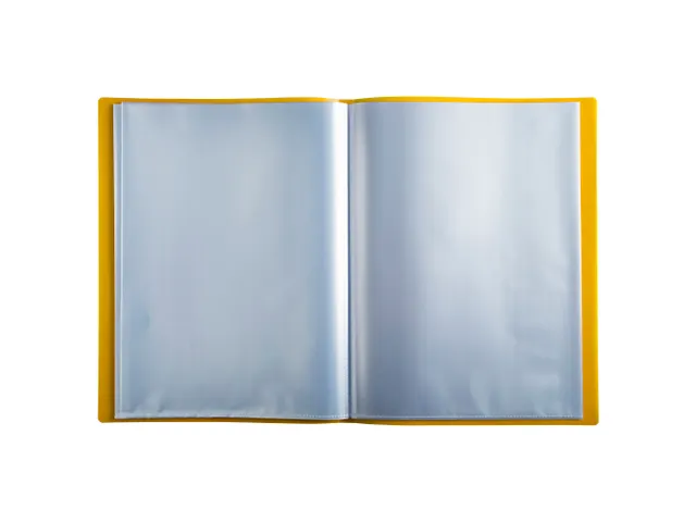 Protège-documents en polypropylène souple OPAK 40 vues - A4 - Jaune
