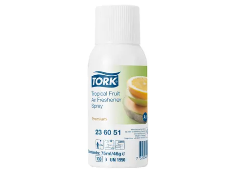 Tork 236051 Luchtverfrisser Spray met Tropische Fruitgeur 12 Stuks