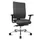 Bureaustoel,Synchroonmech.,M. Armleuningen,Zitting Polyester Antraciet
