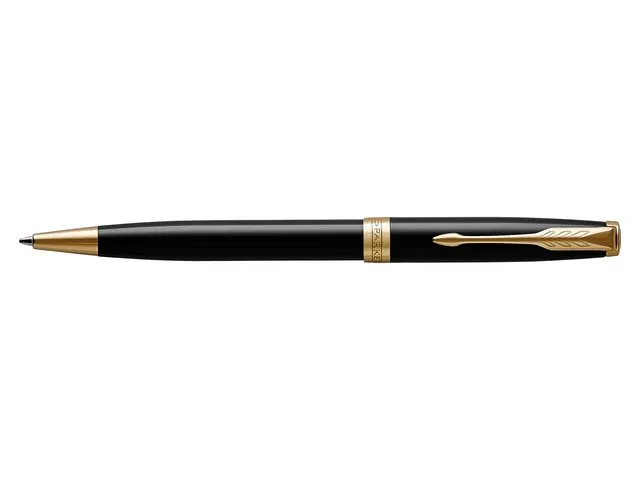 Balpen Parker Sonnet Black lacquer GT medium