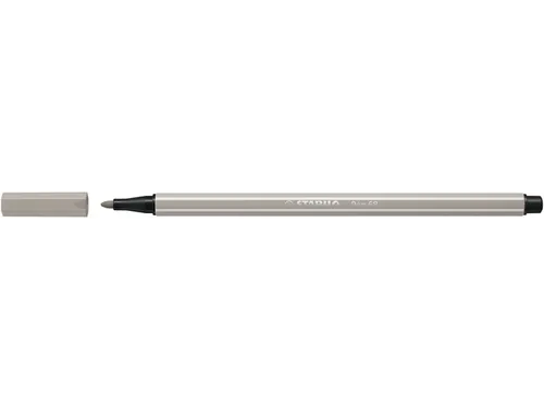 Viltstift STABILO Pen 68/93 medium warm grijs