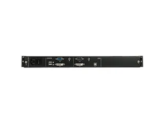 17 inch LCD KVM Console 1U Rackmount DVI VGA USB QWERTY - 4